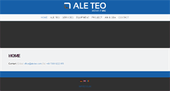 Desktop Screenshot of ale-teo.com